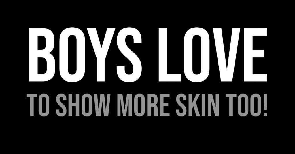 NAUGHTY BOYS SHOW MORE SKIN TOO WITH OH LOLA 4 MEN