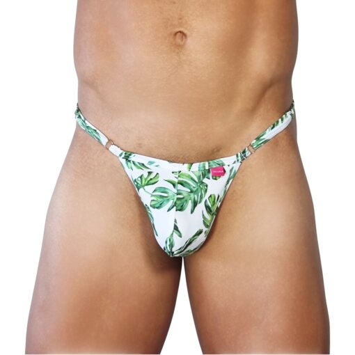 Paradise Men's Thong by OH LOLA 4 MEN - Side Adjustable G-String