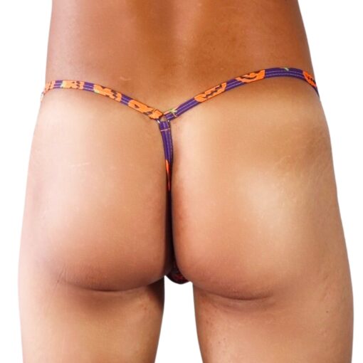 Free Halloween Bathing Suit | Naughty Pumpkins Men's Thong