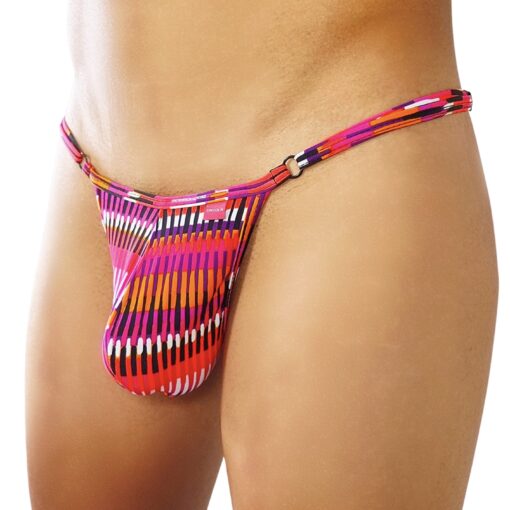 Tropical Heat Men's Thong by OH LOLA 4 MEN_