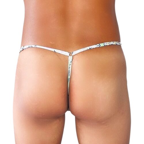 Fabulous Men's Thong by OH LOLA 4 MEN Side Adjustable G-String BACK