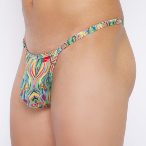 Royal Feathers Men's Thong by Oh Lola 4 Men - Main